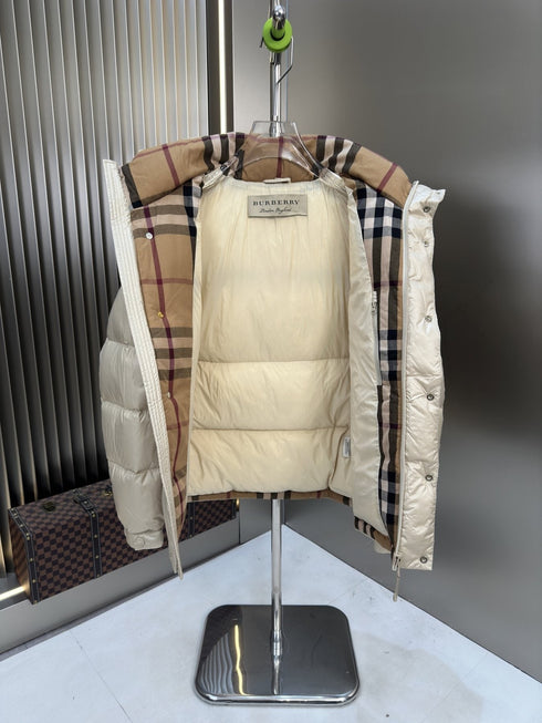 Burberry Hooded Quilted Puffer Jacket