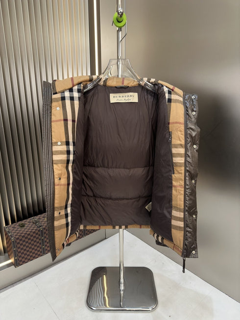 Burberry Hooded Quilted Puffer Jacket