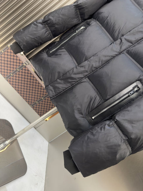 Zegna Hooded Quilted Puffer Coat
