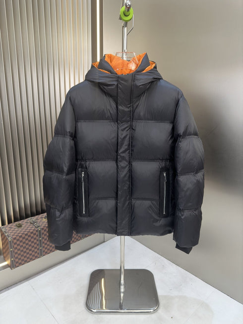 Zegna Hooded Quilted Puffer Coat