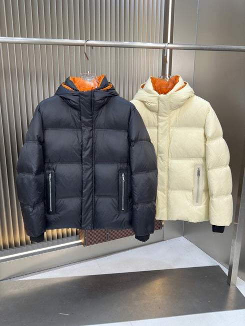 Zegna Hooded Quilted Puffer Coat