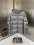 Dior Tonal Monogram Hooded Puffer Jacket