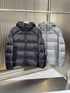 Dior Tonal Monogram Hooded Puffer Jacket