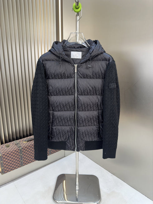 Dior Hooded Quilted Puffer Jacket