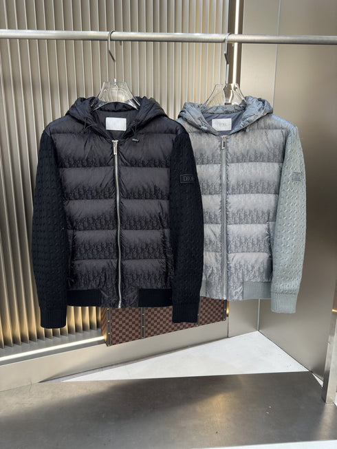 Dior Hooded Quilted Puffer Jacket