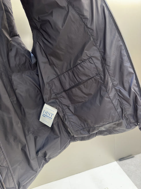 Moncler Navy Quilted Down Vest