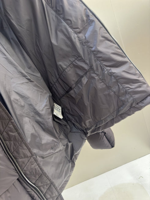 Moncler Black Hooded Quilted Puffer Coat