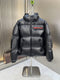 Prada Black Hooded Quilted Puffer Jacket