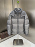 LV Hooded Tonal Monogram Puffer Coat
