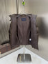 LV Hooded Tonal Monogram Puffer Coat