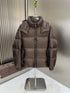 LV Hooded Tonal Monogram Puffer Coat