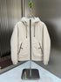 Zegna Hooded Puffer Coat with Orange Lining