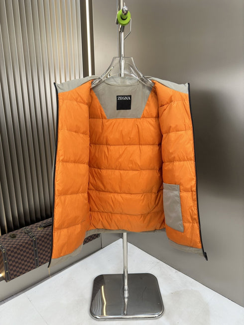 Zegna Reversible Quilted Puffer Coat