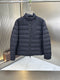 Moncler Navy Quilted Puffer Coat