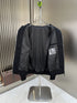 Prada Navy Zip-Front Jacket