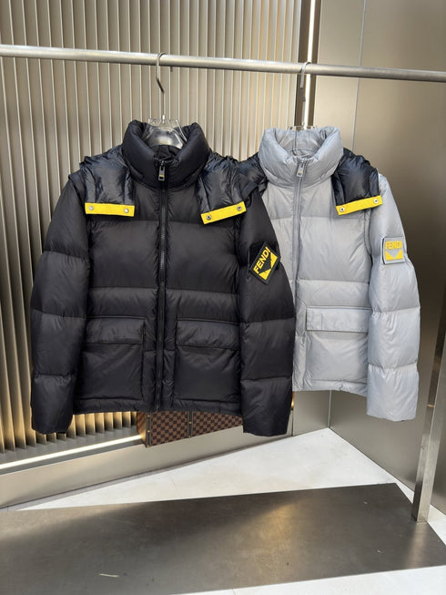 Prada 2-in-1 Hooded Puffer Jacket