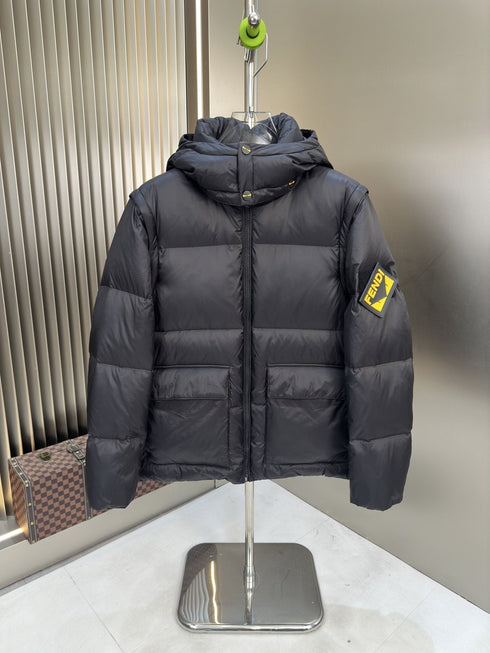 Prada 2-in-1 Hooded Puffer Jacket