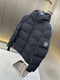 Dior Black Hooded Quilted Puffer Jacket