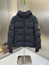 Dior Black Hooded Quilted Puffer Jacket