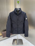 Moncler Chevron-Quilted Puffer Coat