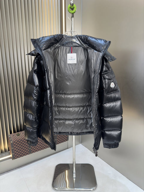 Moncler Hooded Quilted Puffer Coat
