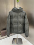 LV Hooded Quilted Puffer Coat