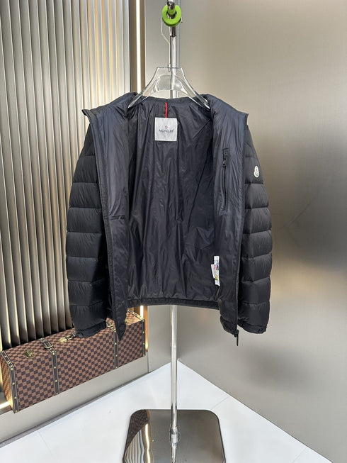 Moncler Black Quilted Puffer Coat