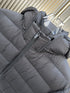 Moncler Black Hooded Quilted Puffer Coat