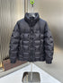 Burberry Charcoal Grey Quilted Puffer Jacket