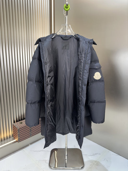 Moncler Hooded Long Puffer Coat