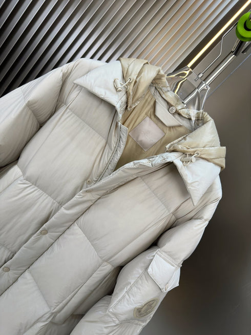Moncler Hooded Long Puffer Coat