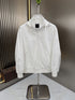 Zegna Hooded Tonal Pattern Zip Jacket