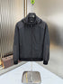 Zegna Hooded Tonal Pattern Zip Jacket