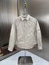 Burberry Plaid-Lined Button-Front Jacket