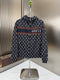 Gucci Hooded Contrast Stripe Jacket