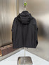 Prada Triangular Logo Hooded Windbreaker