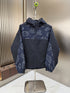 LV Hooded Graphic Panel Jacket