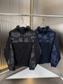 LV Hooded Graphic Panel Jacket