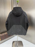 Gucci Monogram Panel Hooded Jacket
