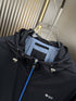 Prada Black Hooded Zip Jacket
