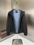 Prada Black Hooded Zip Jacket
