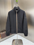 Burberry Black Check-Trim Hooded Jacket