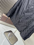 LV Tonal Pattern Button-Front Jacket