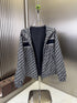 Dior Hooded Monogram Stripe Jacket