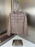Burberry Plaid Hooded Pullover