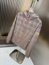 Burberry Plaid Hooded Pullover