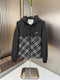 Burberry Hooded Zip Jacket with Check Panel