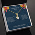 Unbiological Sister Message Card Allure Necklace