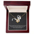 'I got this' Message Card Necklace for Women with Cancer