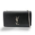 Classic Monogram Crossbody Bag Grainy Leather Medium